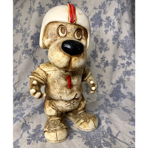 Vintage 1970s Football Dog Bank